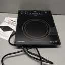 Mueller RapidTherm Portable Induction Cooktop,1800W Single Burner Hot Plate with 8 Power Levels, 8 Temperature Settings, 4 Presets, 4-Hour Timer, Auto Shut-Off & Child Lock for RV, Dorm, Small Kitchen