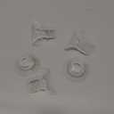Flange Inserts 13/15/17/19/21mm 5pcs,Suitable for Medela,Spectra 24mm Shields/Flanges,Compatible with Momcozy S12 Pro/S9 Pro/S9/S12 Wearable Breast Pump,Reduce 24mm Tunnel Down to Correct Size