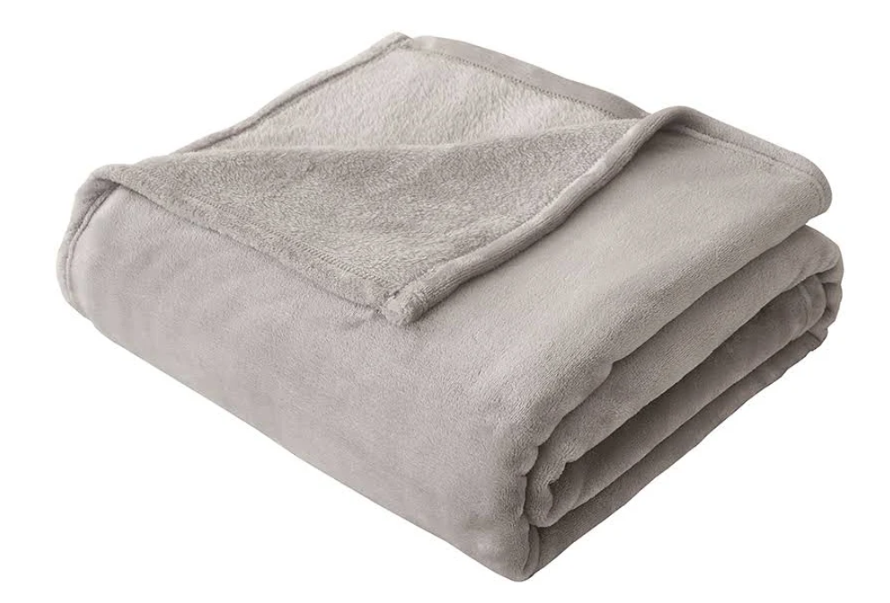 Mandaue Foam Rion Plain Blanket - Gray