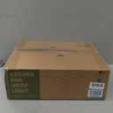 Ceiling Fans with Lights,52 Inch Low Profile Ceiling Fan with Wall Control and Remote Control,Dimmable,Flush Mount Ceiling Fan with Noiseless DC Reversible Motor for Bedroom Indoor Use (White)