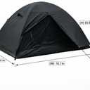 Ultralight 4-Season Waterproof 2-4 Person Portable Compact Backpacking Dome Tent–Easy Setup Outdoor Essenssial Weather Resistance Gear for Camping, Hiking, Hunting
