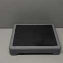 Fotree Step Stool, Indoor Outdoor Non-Slip Platform Step Stools for Adults  Elderly Senior, Portable Anti-Fall Safety Step Platform, Large Size 3.5 Inch High Rise Stairs (Black-gray)