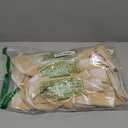 NATUS WEAVER Tie Up Curtain for Windows 54 inches Long Buffalo Check Adjustable Tie Up Shades Plaid Gingham Rod Pocket for Kitchen Windows 1 Panel, Beige/White