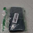 Vanjua [2 Pack] for Samsung Galaxy S21 FE Case, Stylish Liquid Silicone Slim Full-Body Protective Cover for Samsung Galaxy S21 FE 5G 6.4 Inch Phone Case (Black+DarkGreen)