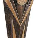 Baseball Astro Trophy - 7, 8.75 or 10.75 Inch Tall | Softball Award - Engraved Plate On Request