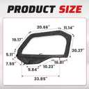 ALMULOO Soft Cab Enclosure Door Kit Compatible with General