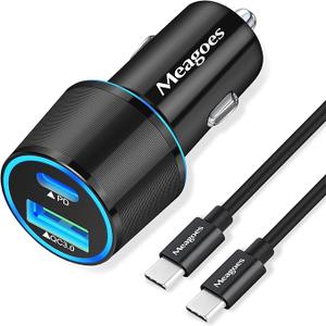 Meagoes USB C Car C 4-3.3Ft Type C Cord