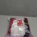 RSLOVE Women's Christmas Jumpsuit - Velvet Santa Costume Faux Fur Trim One Piece Holiday Xmas Outfit with Belt Red (Medium)