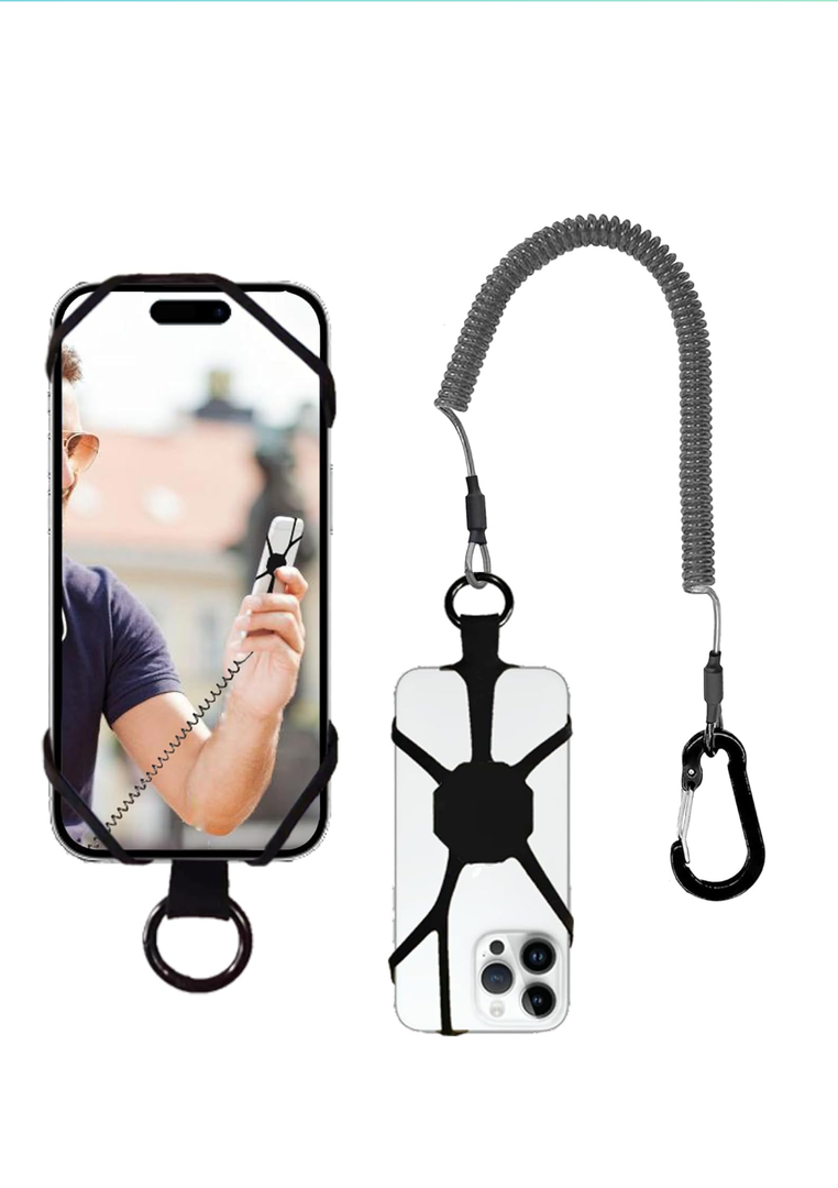 Phone Lanyard iPhone Tether, Cell Phone Lanyard Phone Tether Anti Theft Phone Strap, Phone Leash