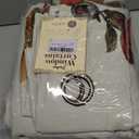 jinchan Vintage Floral Print Blackout Curtains Light Filtering Drapes with Vibrant Retro Flower Print Fall Decor Winter for Bedroom Living Room 96 Inches Length 2 Panels Set with Grommet Beige