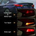 Huray Left Outer Tail Light Fit for Nissan Altima 2019-2022 [Halogen Type] LH Taillight Tail lamp Rear Brake Lamp Assembly OE Style Replacement for NI2804118 (Driver Side)
