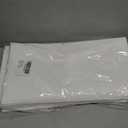 3 x URMONA Plastic Tablecloth Disposable, 4 Pcs - 54" x 108" Table Cloth Rectangle Table, Waterproof, Suitable for Parties, Picnics, Weddings, and Camping(White)
