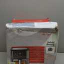 Kitchen Elite Air Fryer Stainless Steel with View Window, XL 8.5QT Large Airfryer, 8-in-1 Digital Control, 400°F Temp Controls, Nonstick Dishwasher-Safe, Space-Saving, Roast, Broil, 1500W