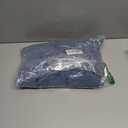 ZESICA Women's Fall Long Sleeve Dresses 2026 Casual Crewneck Chiffon Swing Pleated A Line Cocktail Party Midi Dress (Medium)