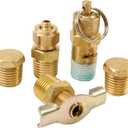 Viair 90005 Tank Port Fittings Kit, Gold
