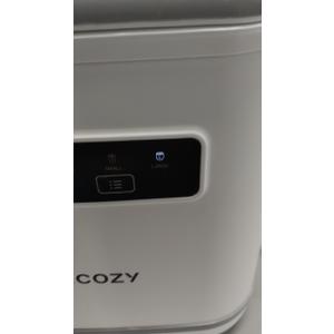 HiCOZY Countertop Ice Maker with Handle, Ice in 6Mins, 26 lbs/Day, Portable Ice Maker Machine with Self-Cleaning for Apartment/Under Cabinet/Kitchen/Office/Camping/RV/Home BarWhite (11.6"D x 11.4"W x 8.66"H)