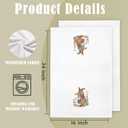 Bunny Vintage Nursery Decor, Bunnies Kitchen Dish Towels for Home Bathrooom Decor, Cottagecore Easter Rabbits Hand Towels for Home Decor, Gifts for Rabbit Lovers, 16x24 Inch