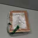 XUANLUO 4 Pack Picture Frames Farmhouse Rustic Picture Frame Sets with Distressed Wood Grain,Display Pictures Tabletop or Wall Decor (Mix Color, 5x7 (4pc))