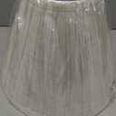 Aspen Creative 59176A, Empire Uno Lamp Shade, Off White, 5" Top x 11.5" Bottom x 9.5" Slant Height, Slip UNO 33mm