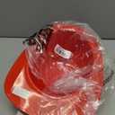 Morph Fire Chief Fireman Fighter Helmet Red Hat with Siren Light Costume