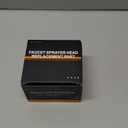 Pull Down Spray Head Replacement - for Kitchen Faucet Sprayer Head with 15 Adapters, 3 Function Pull Out Faucet Spray Nozzle, Brushed Nickel