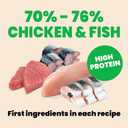 Almo Nature: HQS Natural Cat Pack 2 - (12) 2.47oz Can, Adult Cat Wet Canned Food - 3 Each: Atlantic Tuna, Mackerel, Trout & Tuna, Chicken & Shrimp