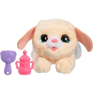 furReal Newborns Puppy Interactive Pet, Small Plush Puppy with Sounds and Motion, Kids Toys for Ages 4 Up by Just Play