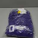 Joccun 60 PCS Spandex Chair Sashes Bows Stretch Chair Cover Band with Buckle Slider Universal Elastic Chair Ties for Wedding Banquet Party Event Decoration (Purple)