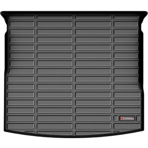 Cargo Liner Compatible with Volkswagen VW Tiguan 5 Passenger 2018-2024 Cargo Mat, All Weather Protection Trunk Liner Rear Trunk mat Black