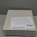 Bumusty Large Cork Board Alternative-47 x35 Felt Bulletin Board Tiles, with 30 Pushpins, 70 Adhesive Tabs, 12-Pack Slat Wall Paneling, Cork Boards for Office Push Pin Board Felt Board-Oatmeal