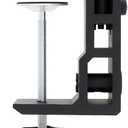 RTNLIT Heavy Duty Desk Clamp for 1/2 Base Microphone Boom Arm, Large Metal Table Mount Mic C Clamp Fits up to 3.3" Desktop Thickness
