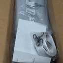 Three-Panel Knee Immobilizer & Knee Stabilizer - Leg Support Splint for Knee Pre-and Postoperative Injuries & Instabilities - Straight Leg Brace with Shoulder Strap to Prevent Sliding (23")