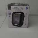 iLive Electronics ISBW519B Water Resistant Wireless Speaker, with LED Light Effects and Built-in Rechargeable Battery, Black