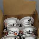 Amico Recessed Lighting 5/6 Inch, 24 Pack 5CCT Flat LED Can Lights, 2700K/3000K/4000K/5000K/6000K Selectable,12W Eqv 120W, 1050LM Brightness, Retrofit Installation - ETL & FCC