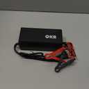 12V Lithium Battery Charger 14.6V 10A LiFePO4 Battery Charger, 3-Stage Smart Charger with LED Indicator, Multi-Protection, High Charging Efficiency, Special for 12V Lithium Iron Phosphate Battery