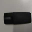 ASHATA 2.4G Mouse 1600DPI Ergonomic Foldable Optical Touch Mouse with USB Receiver Suitable for PC Laptop for Notebook