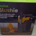 Slushie Machine, No Ice Needed, 88 oz INOVIVA Slushy Machine for Home with Self-Cleaning Function, Professional Frozen Drink Maker, 5 Preset Programs, Frozen Margaritas, Frapps, Milkshake, and More (gray)