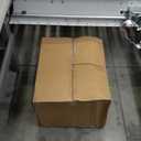 Amazon Basics Airtight Dog Food Storage Container with Scoop and Wheels, 69 QT, Gray