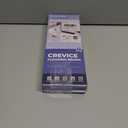 3 x Crevice Cleaning Brushes, Scrub Brush for Hard to Reach Small Space, Home Essentials, Cleaning Supplies, Cleaning Tools for Household Use, Bathroom, Shower, Kitchen, Toilet, Window (3, Red)