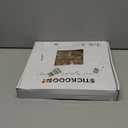 STICKGOO Peel and Stick Backsplash Tiles, Stick on Mosaic Self Adhesive Tiles, 3D Hexagon Backsplash for Kitchen Bathroom Fireplace Vanity (8PCS, Copper)