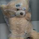 MaoGoLan Giant Teddy Bear 4 Feet,Adorable and Cuddly Big Bear Stuffed Animal 47", Classic Teddy Bear Plush Gift Decoration for Baby Shower,Party,Birthday,Valentines Day,Tan (Brown)