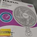 Taurus Bolt 16 Wall Mount Fan with Remote | Powerful Quiet Oscillating Wall Fan for Bedroom, Kitchen & Office | 3 Speeds, EcoJet More Airflow and Noiseless, Easy Installation, 284.5 square inches