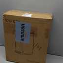 KSSKSS 2.6 Gallon Slim Bathroom Trash Can with Soft Close Lid, 10L Stainless Steel Garbage Can with Removable Liner Bucket, for Narrow Spaces,Bathroom, Bedroom (Silver)