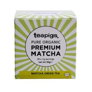teapigs Organic Matcha Tea Tin, 30 Gram (SYNCHKG067698) (EXP 08/31/25)