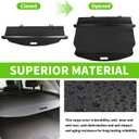Cargo Cover for Chevy Chevrolet Equinox GMC Terrain 2010 2012 2013 2014 2015 2016 2017 Accessories Rear Trunk Security Shielding Shade