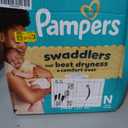 Pampers Swaddlers Diapers, Size 0 (up to 10 lbs), 140 Count, Absorbent, Keeps Baby Dry and Comfortable, Skin Safe Disposable Baby Diaper