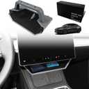 BestEvMod for 2026+ Tesla Model Y Juniper/2026 2025 2024+ Model 3 Highland Upgrade Under Screen Storage Strong Magnet Install No Tape Needed with Protective Edge for Screen Corners OEM Design