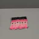 EXPAWLORER 6Pcs Anti Slip Dog Socks to Prevent Licking Paws, Dog Shoes for Winter, Double Sides Dog Boots & Paw Protectors Booties for Hardwood Floors with Grippers Small Medium Large Senior Dogs, XS (Pink)