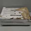 Amazon Basics Mattress and Box Spring Protector, Waterproof, Zipper Enclosed Cover, 12 to 18 inches Depth, Queen, White