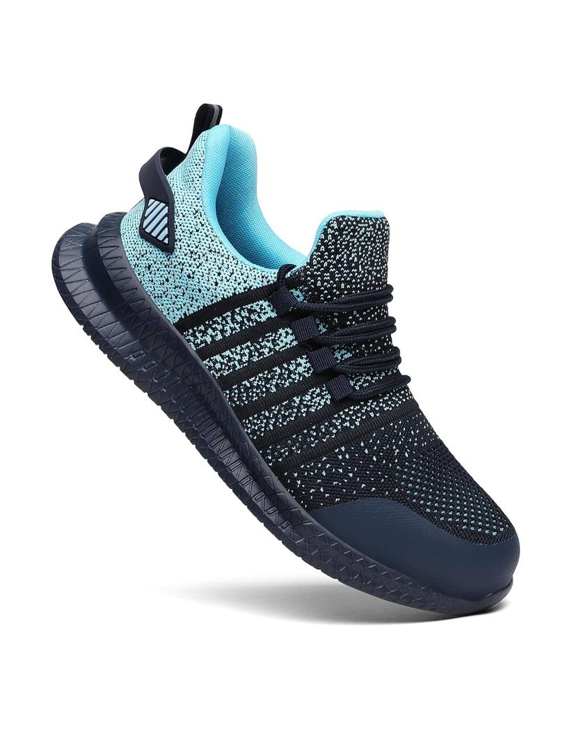 Steel Toe Shoes for Men and Women Comfortable Lightweight Work Safety Shoes Puncture Proof Slip Resistant Indestructible Sneakers Construction Work Utility Shoes (Blue, M12.5)